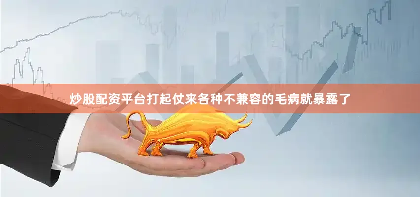 炒股配资平台打起仗来各种不兼容的毛病就暴露了